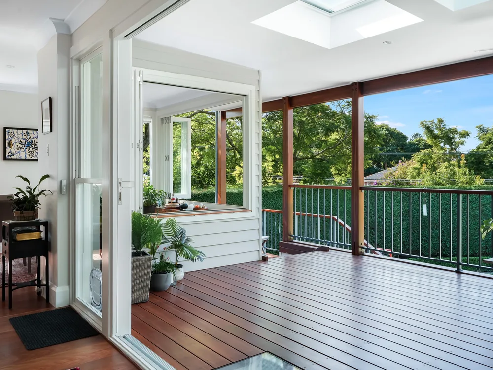 Deck to house, Castlecrag
