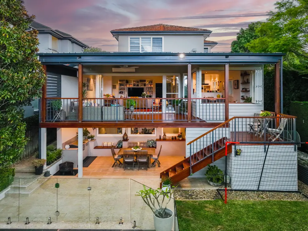 Rear elevation, Castlecrag